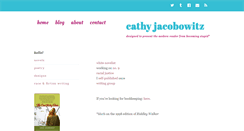 Desktop Screenshot of cathyjacobowitz.net